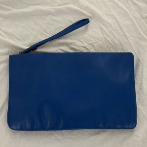 Vintage Clemente Leather Wristlet Clutch